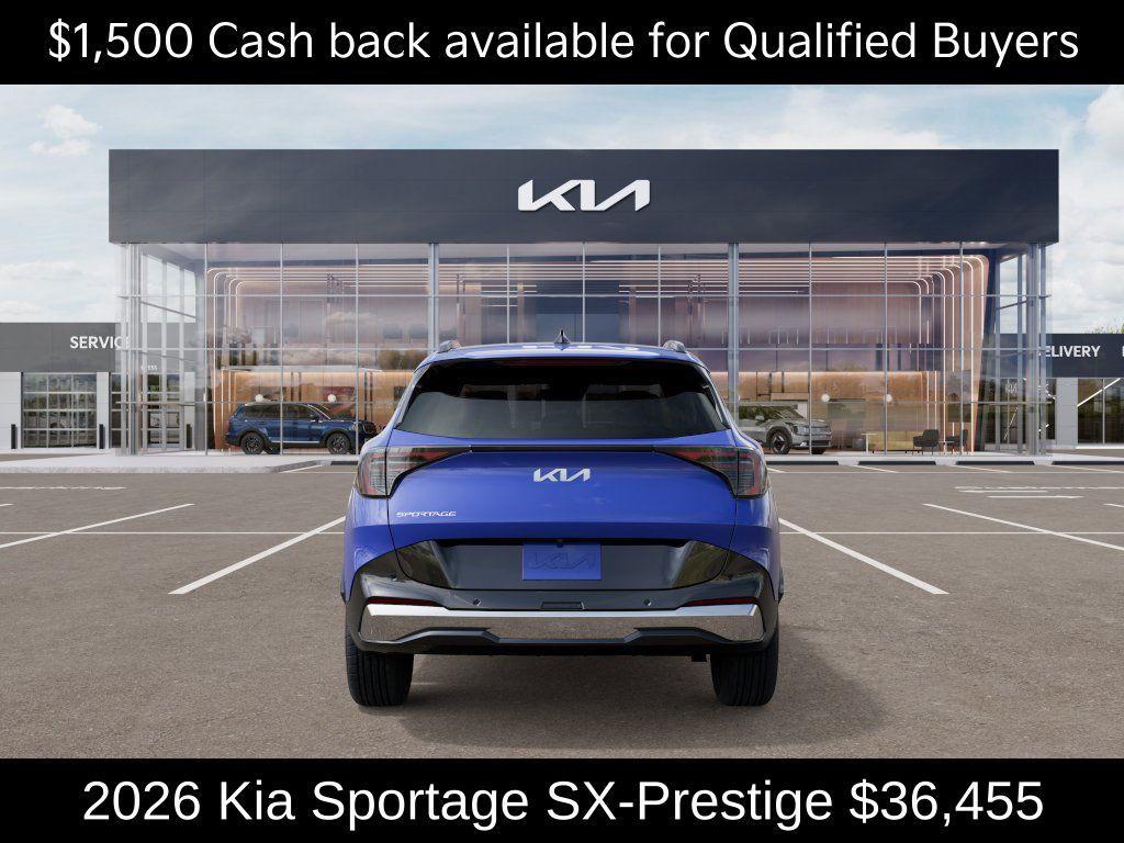 new 2026 Kia Sportage car, priced at $36,455