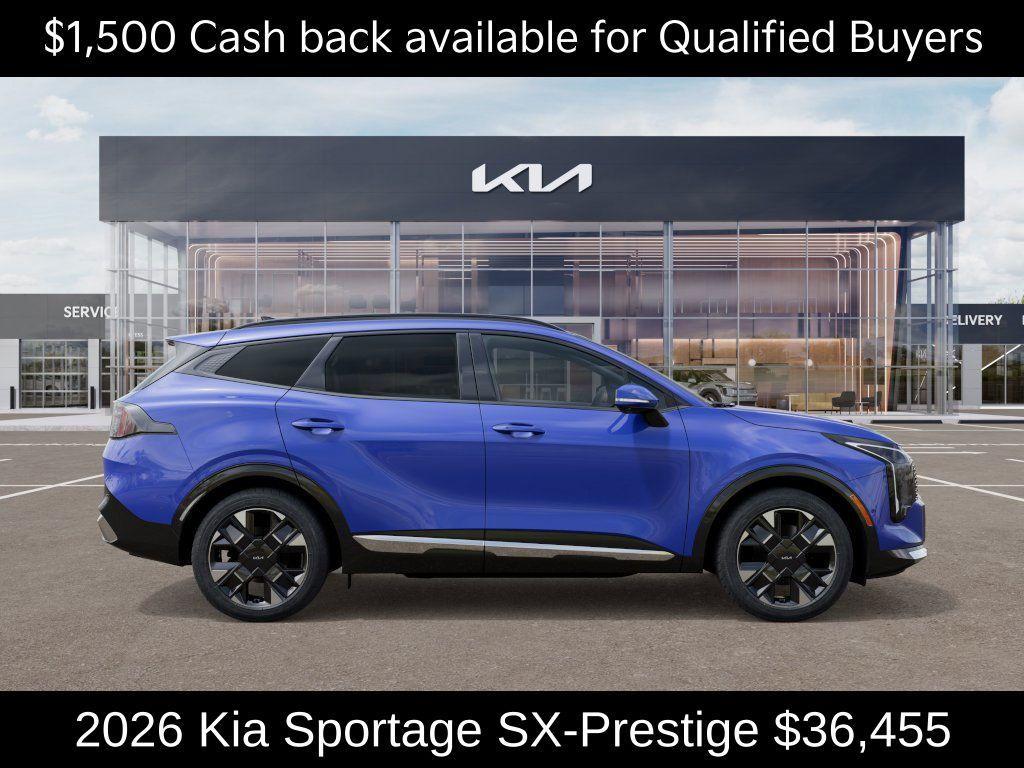 new 2026 Kia Sportage car, priced at $36,455