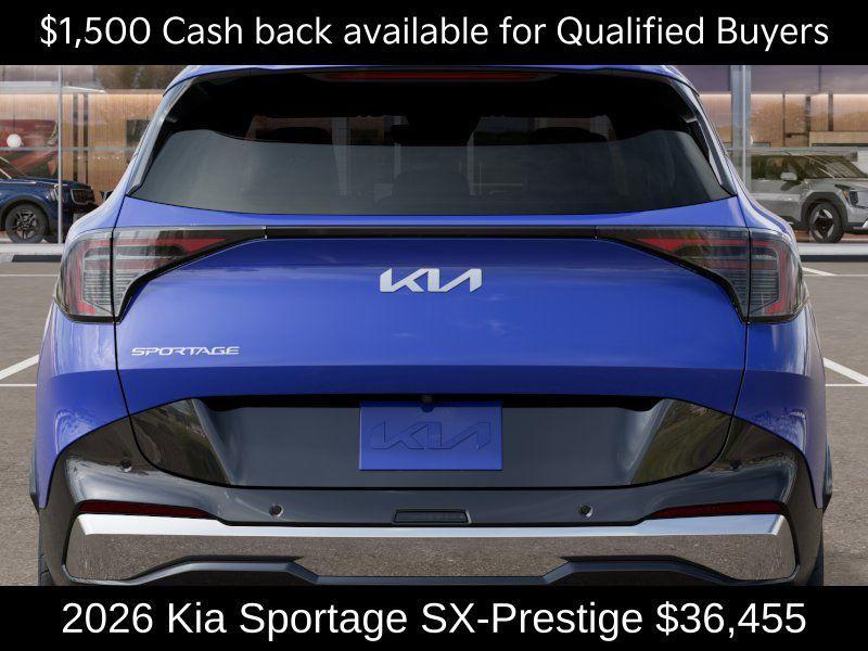 new 2026 Kia Sportage car, priced at $36,455