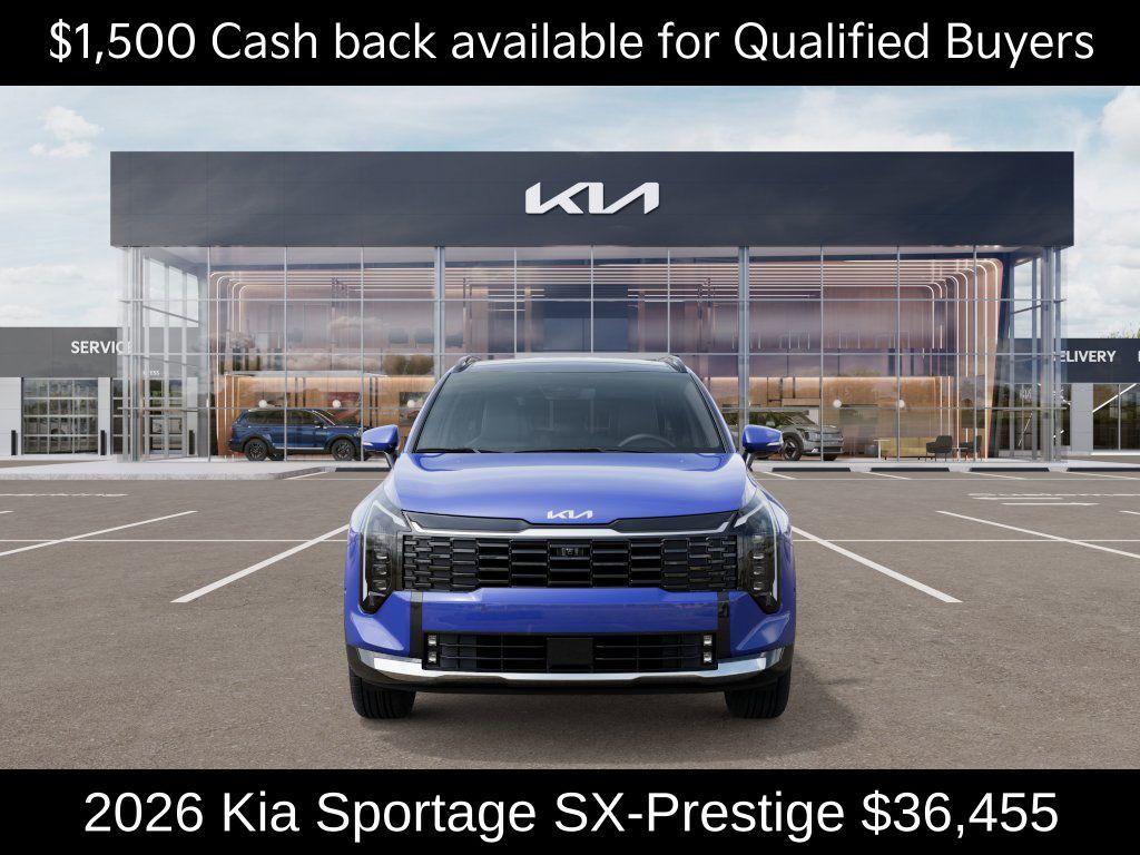 new 2026 Kia Sportage car, priced at $36,455