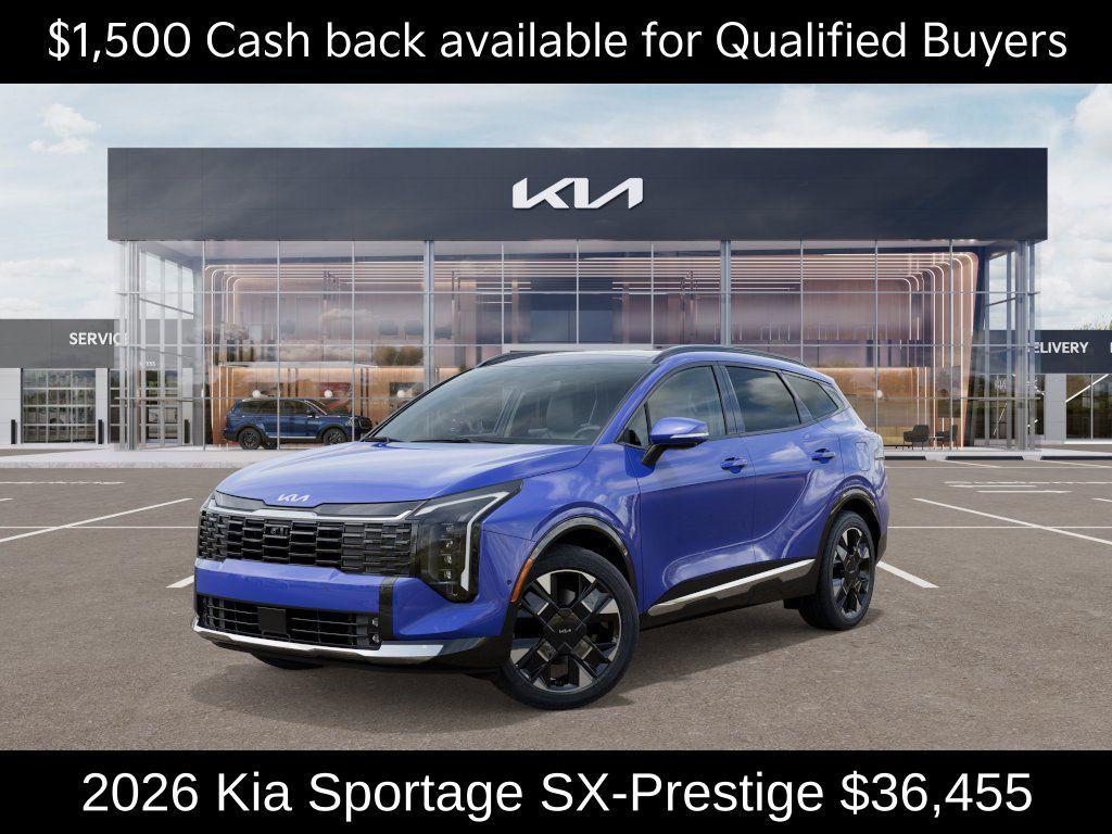 new 2026 Kia Sportage car, priced at $36,455