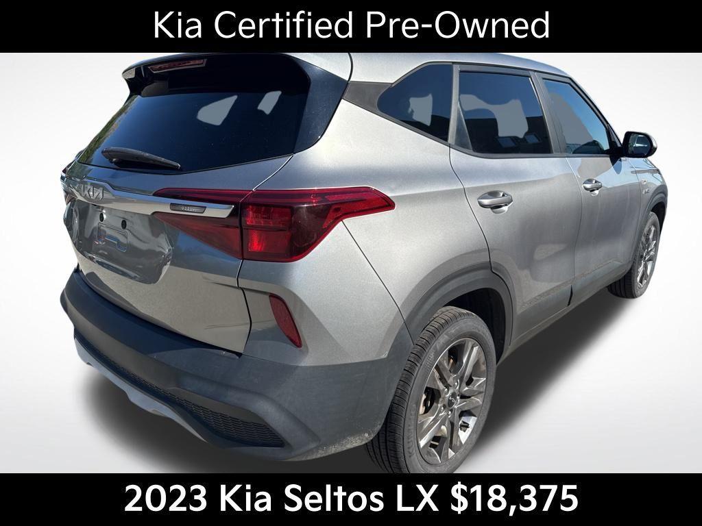 used 2023 Kia Seltos car, priced at $18,375