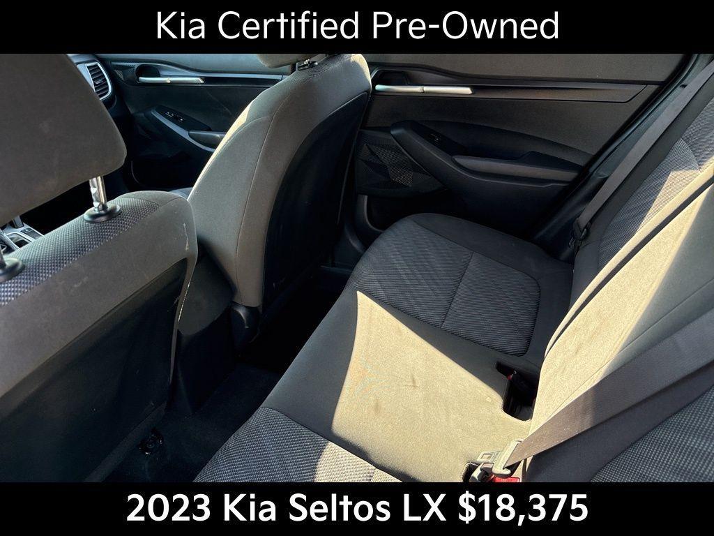 used 2023 Kia Seltos car, priced at $18,375