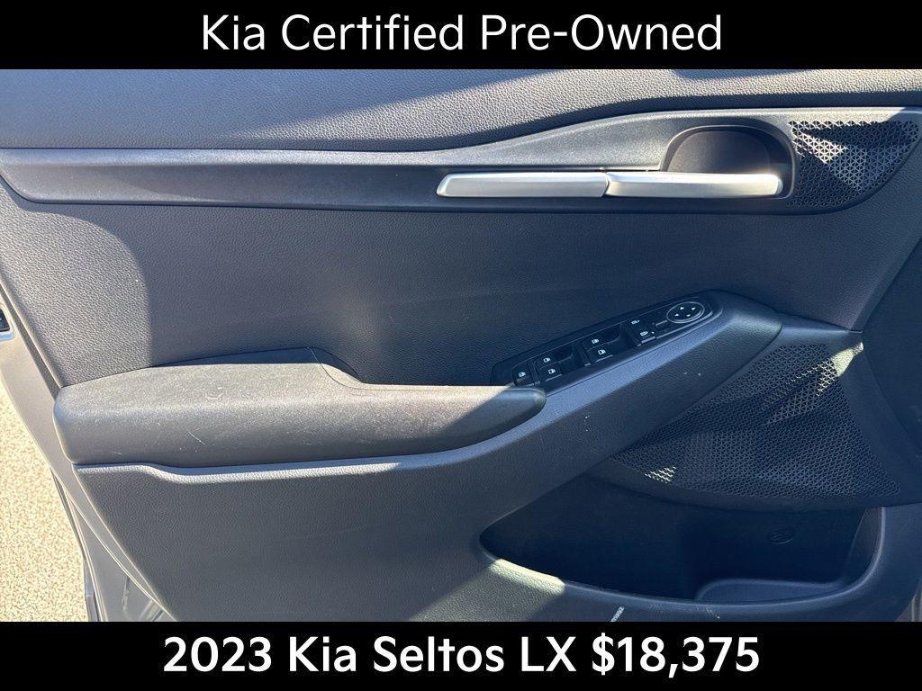 used 2023 Kia Seltos car, priced at $18,375