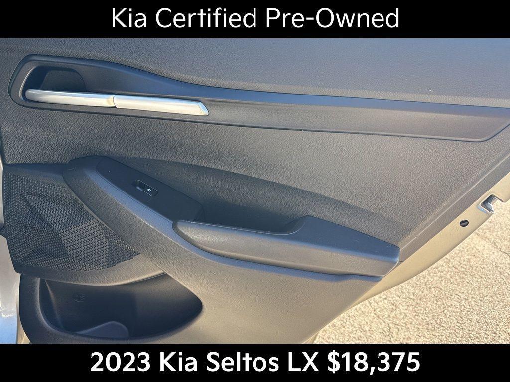 used 2023 Kia Seltos car, priced at $18,375