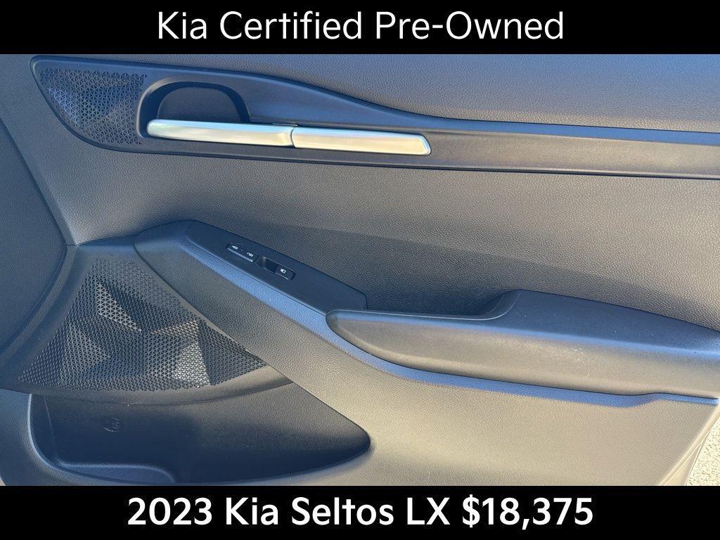 used 2023 Kia Seltos car, priced at $18,375