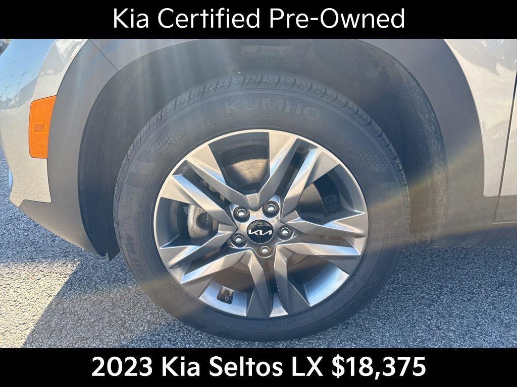 used 2023 Kia Seltos car, priced at $18,375