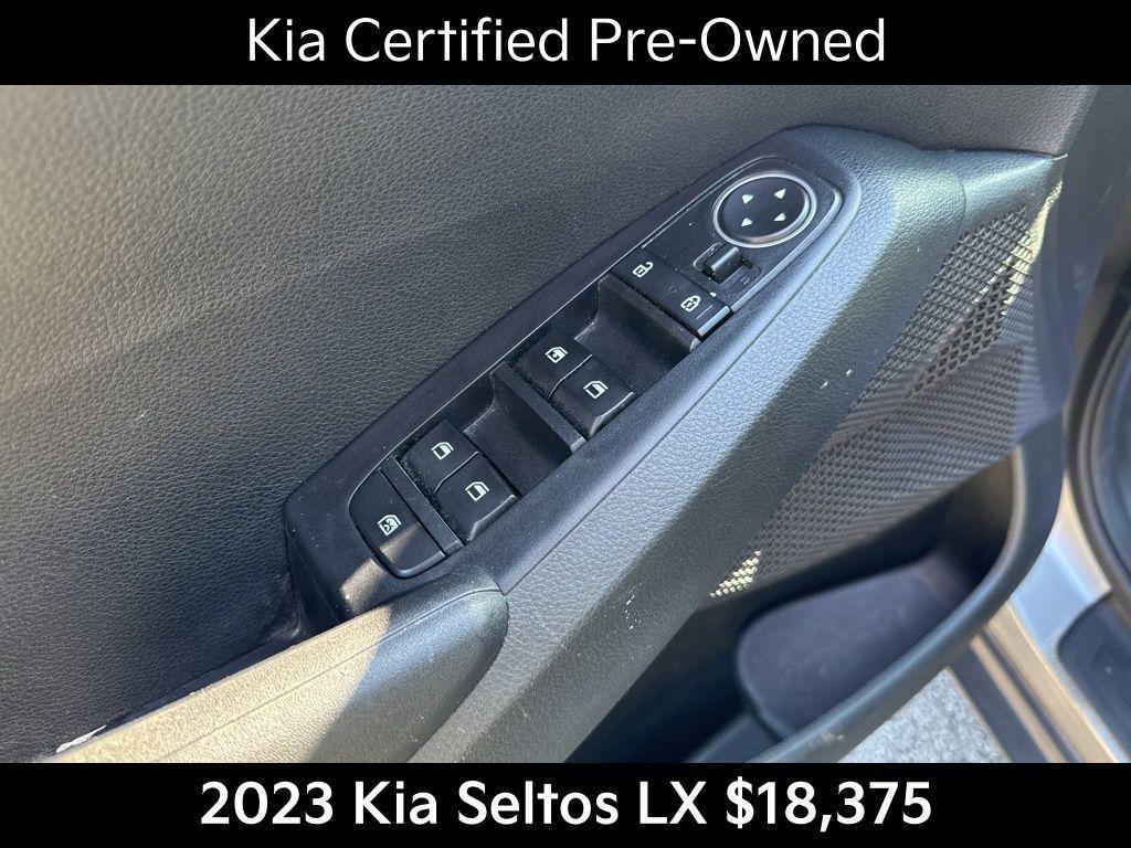 used 2023 Kia Seltos car, priced at $18,375