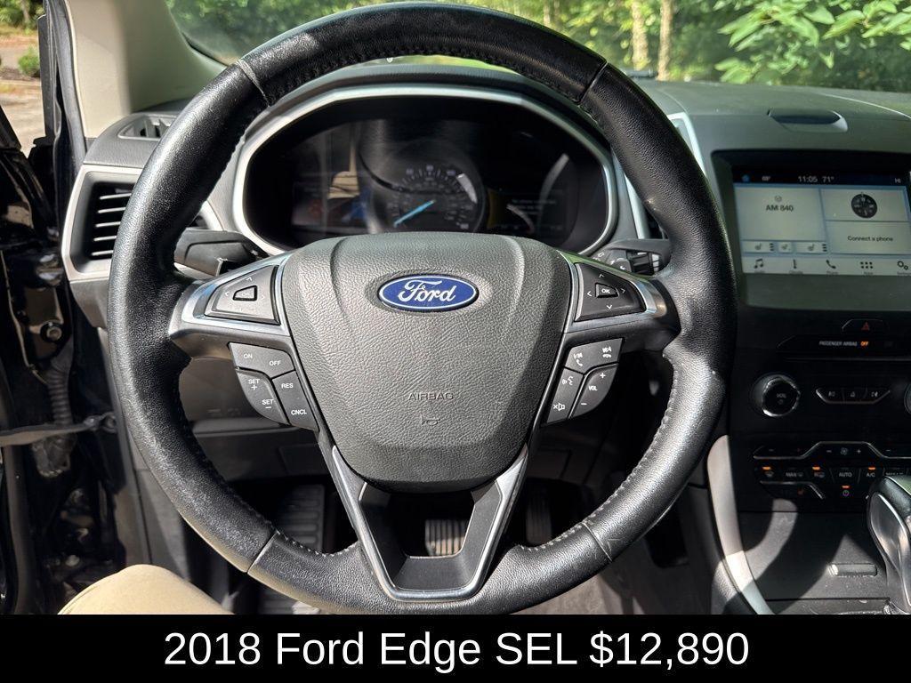 used 2018 Ford Edge car, priced at $12,890