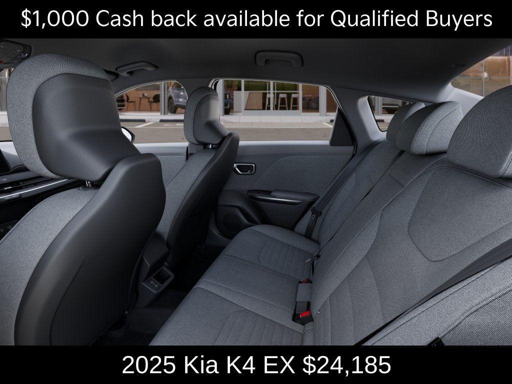 new 2025 Kia K4 car, priced at $24,185