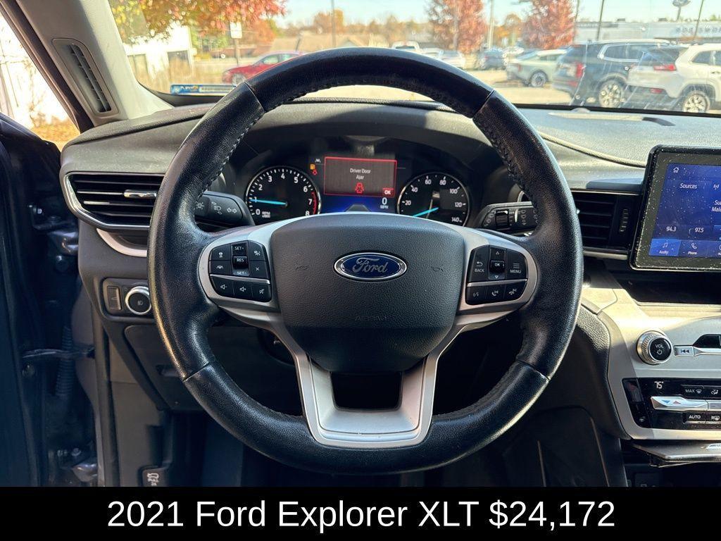 used 2021 Ford Explorer car, priced at $24,172