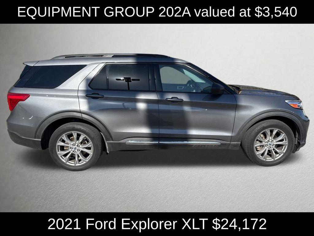 used 2021 Ford Explorer car, priced at $24,172