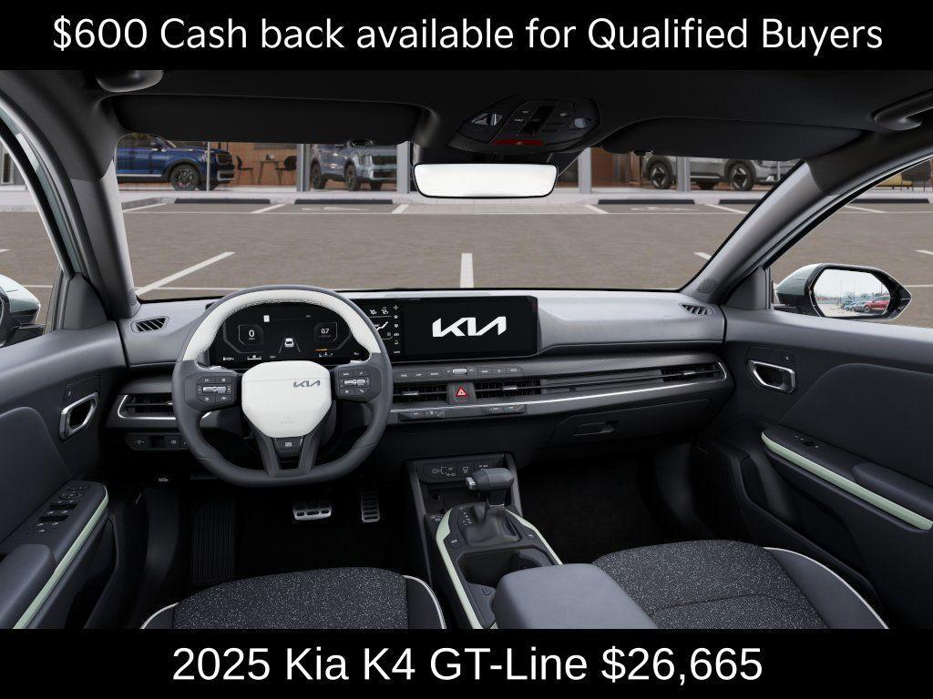 new 2025 Kia K4 car, priced at $26,665
