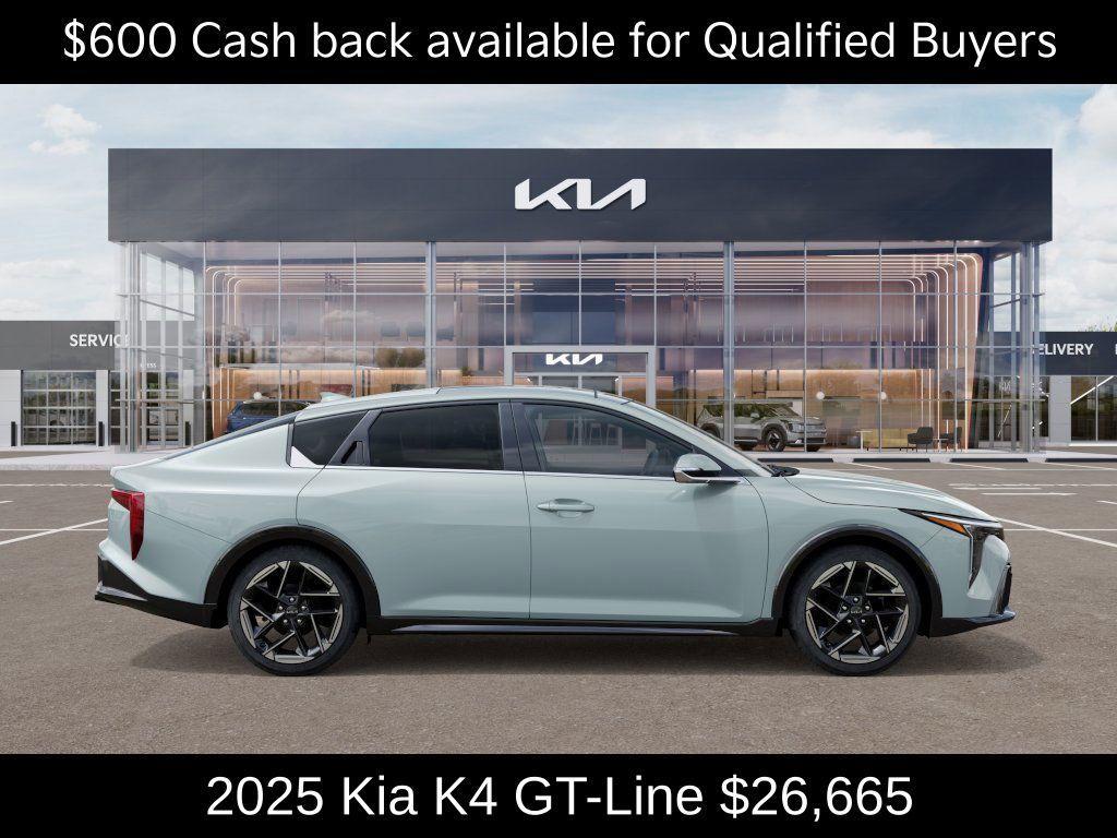 new 2025 Kia K4 car, priced at $26,665