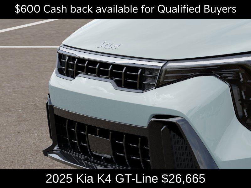 new 2025 Kia K4 car, priced at $26,665