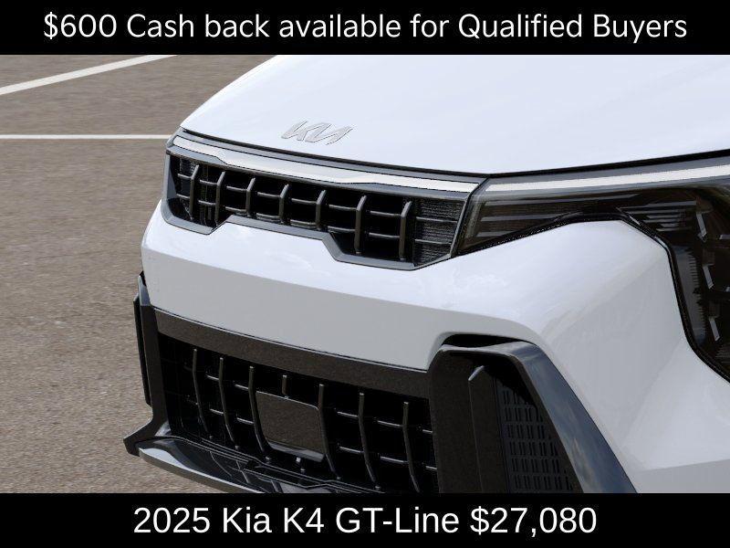 new 2025 Kia K4 car, priced at $27,080