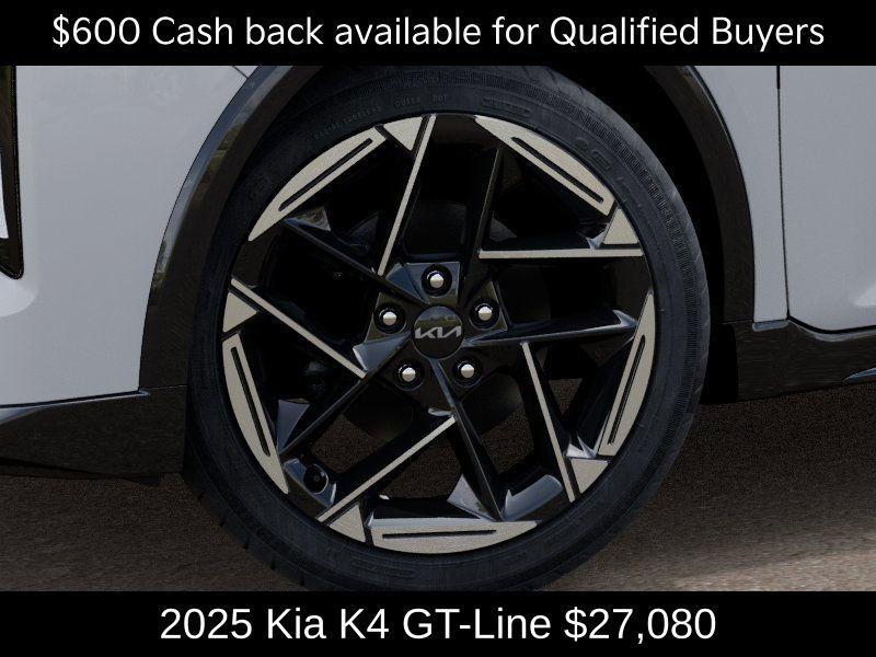 new 2025 Kia K4 car, priced at $27,080