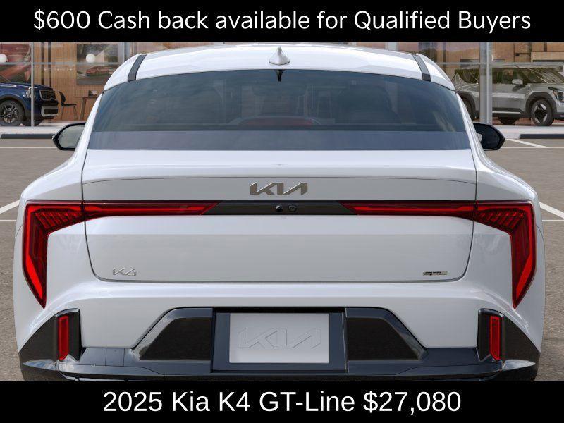 new 2025 Kia K4 car, priced at $27,080