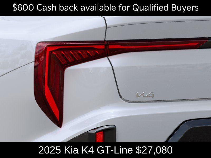 new 2025 Kia K4 car, priced at $27,080