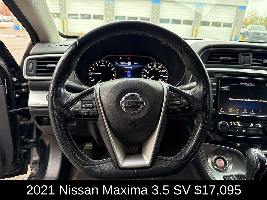 used 2021 Nissan Maxima car, priced at $17,095