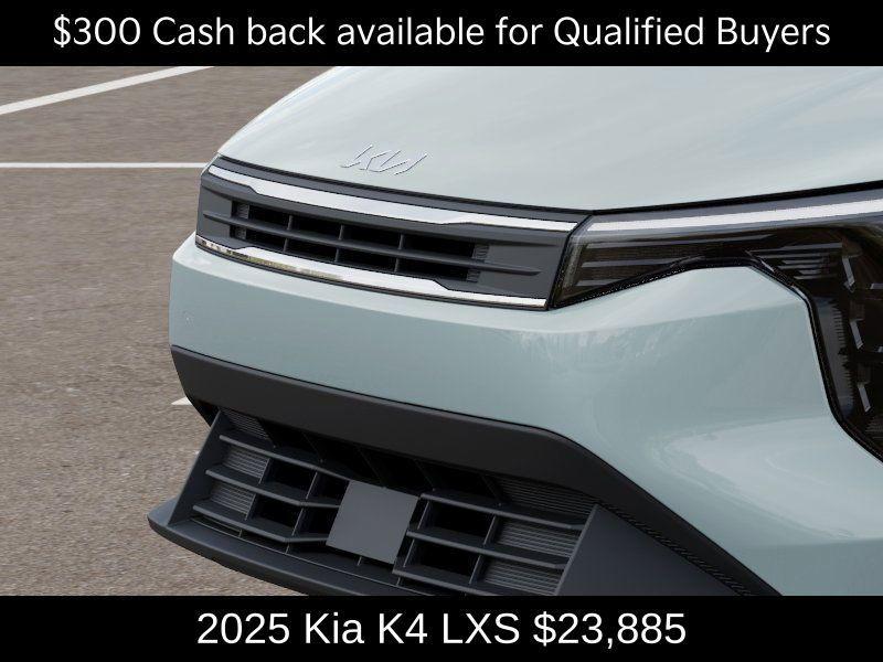 new 2025 Kia K4 car, priced at $23,885