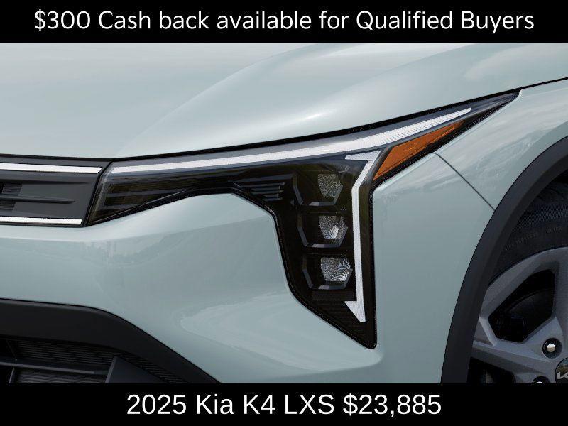 new 2025 Kia K4 car, priced at $23,885