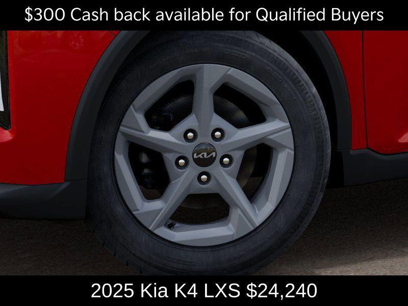 new 2025 Kia K4 car, priced at $24,240