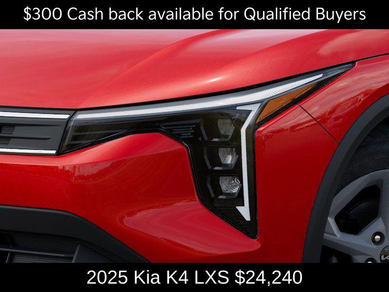 new 2025 Kia K4 car, priced at $24,240
