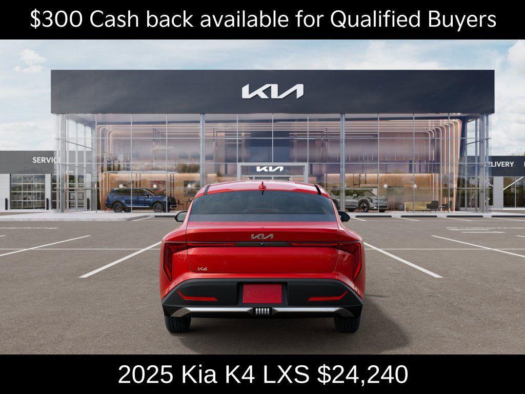 new 2025 Kia K4 car, priced at $24,240