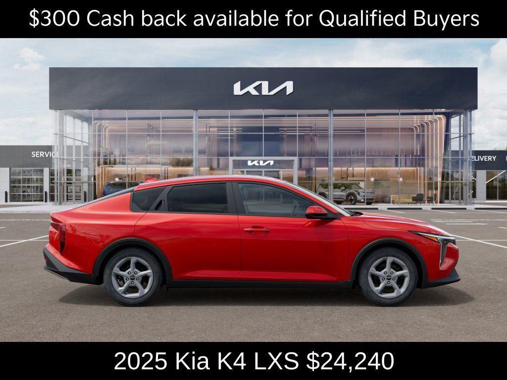 new 2025 Kia K4 car, priced at $24,240