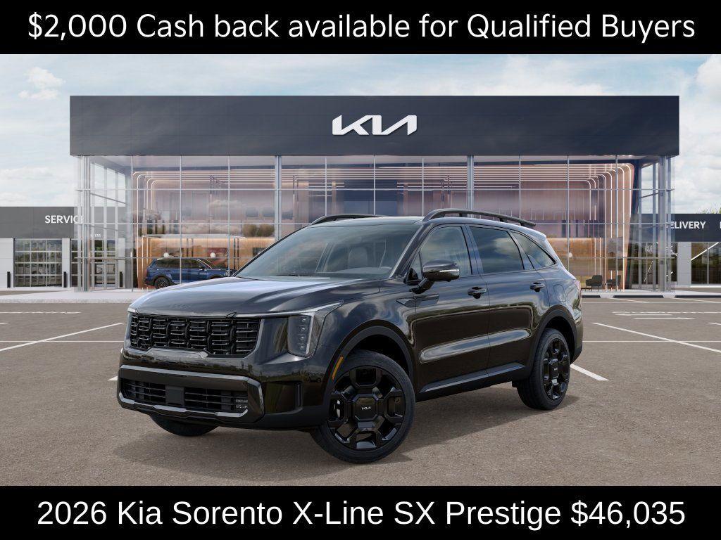 new 2026 Kia Sorento car, priced at $46,035