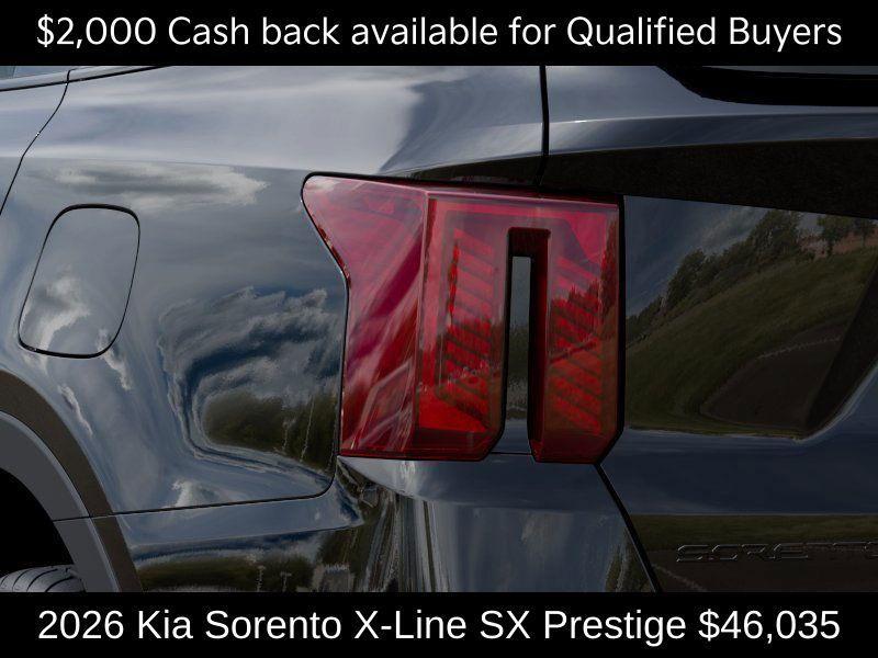 new 2026 Kia Sorento car, priced at $46,035