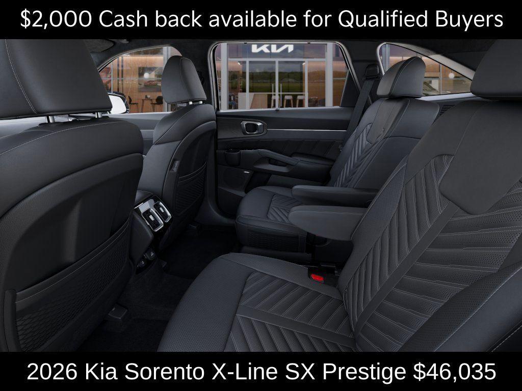 new 2026 Kia Sorento car, priced at $46,035