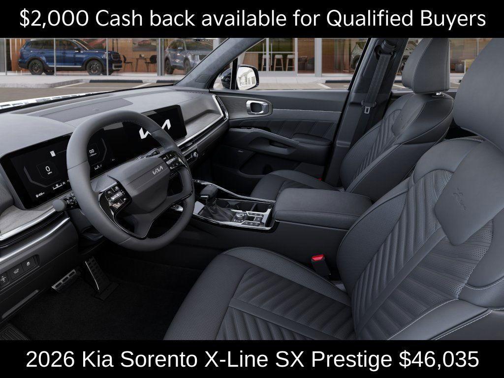 new 2026 Kia Sorento car, priced at $46,035