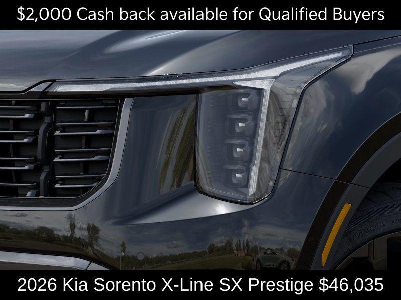 new 2026 Kia Sorento car, priced at $46,035