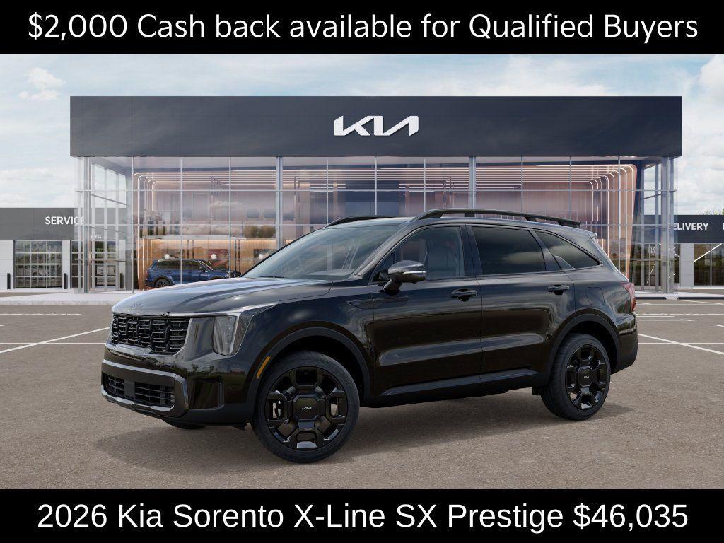 new 2026 Kia Sorento car, priced at $46,035