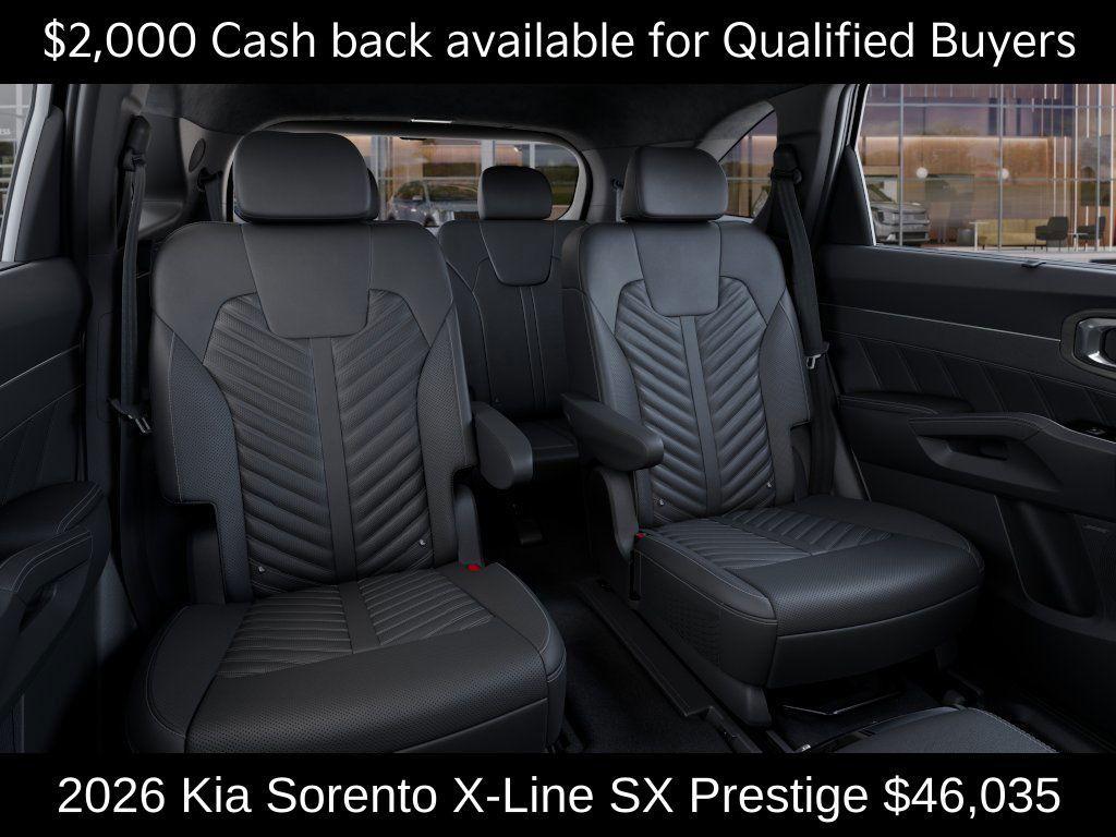 new 2026 Kia Sorento car, priced at $46,035