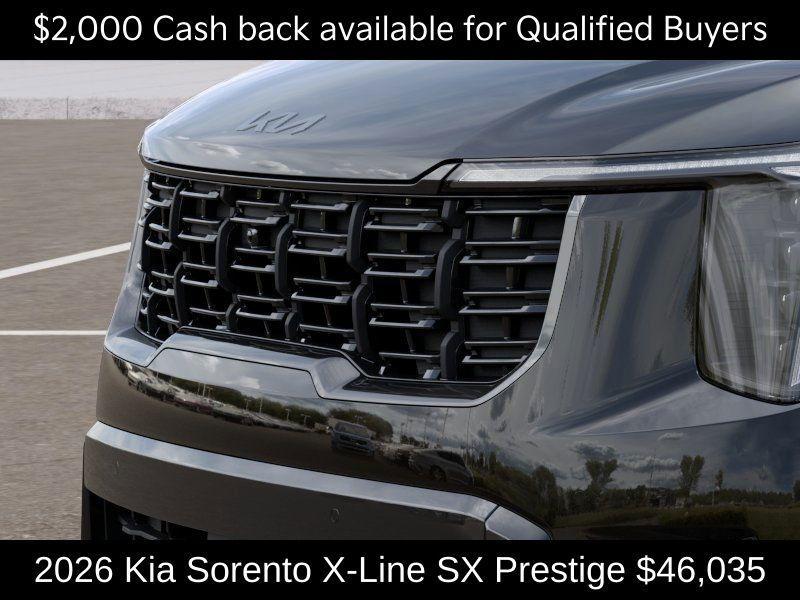 new 2026 Kia Sorento car, priced at $46,035