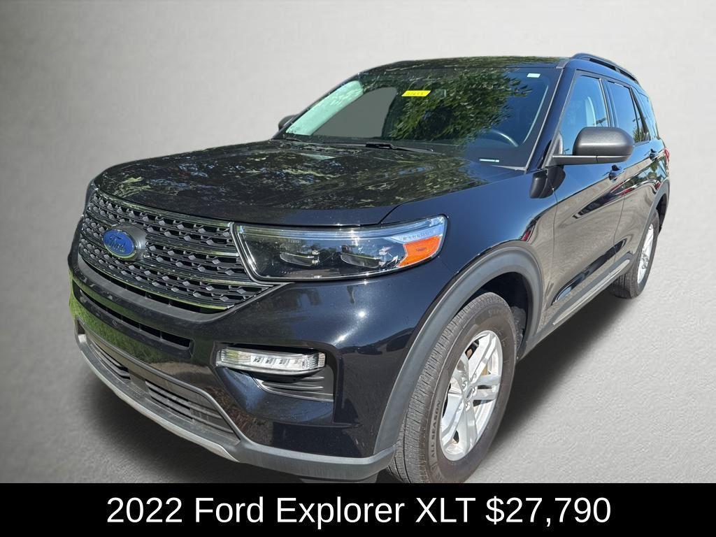 used 2022 Ford Explorer car, priced at $27,790