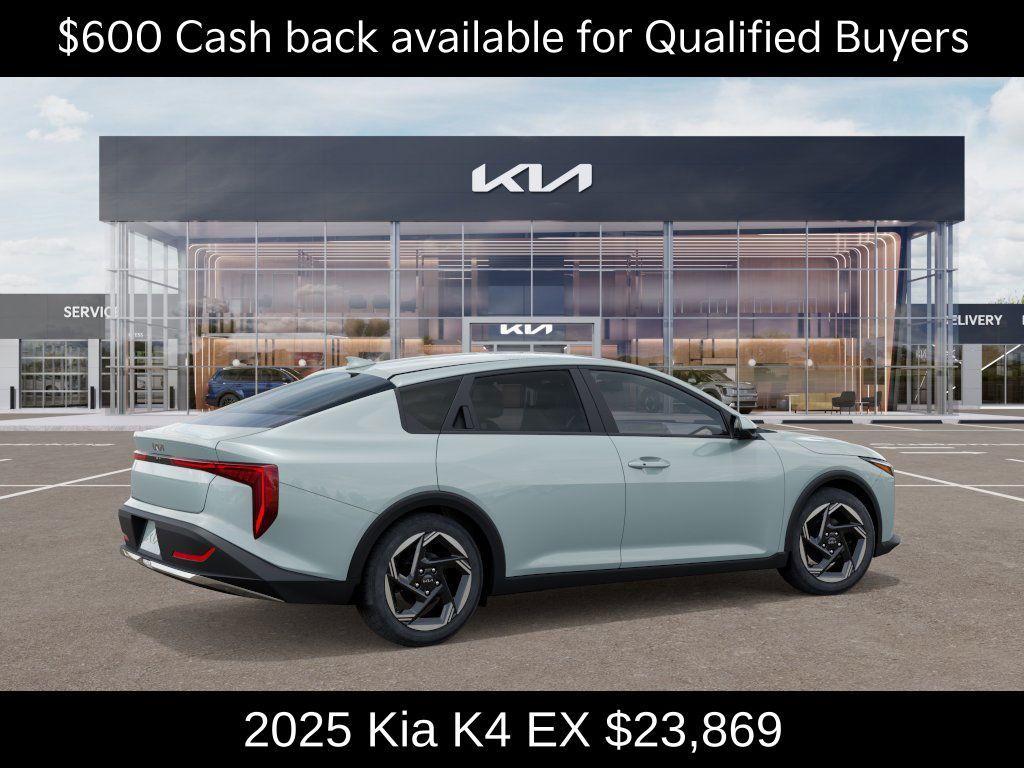 new 2025 Kia K4 car, priced at $23,869