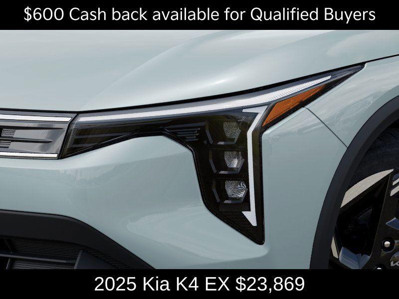 new 2025 Kia K4 car, priced at $23,869