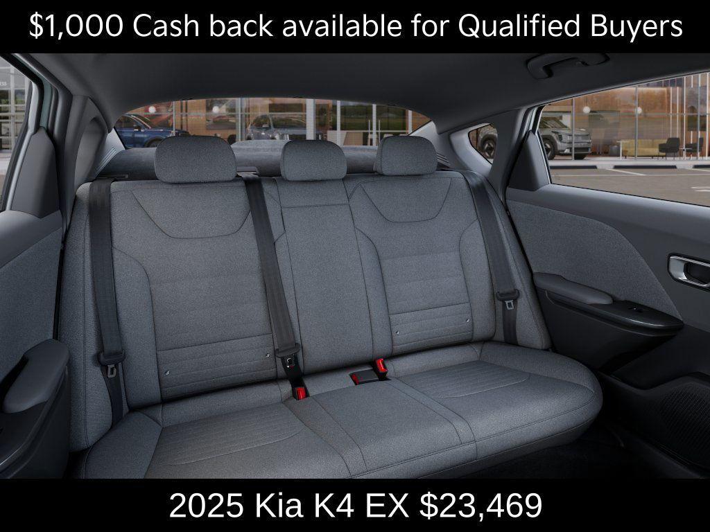 new 2025 Kia K4 car, priced at $23,469