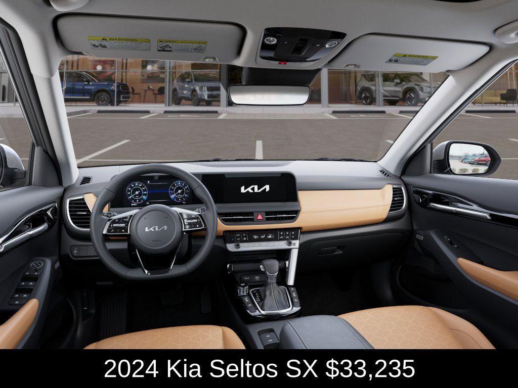 new 2024 Kia Seltos car, priced at $33,235