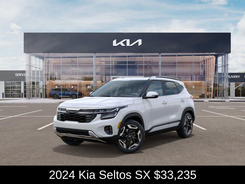 new 2024 Kia Seltos car, priced at $33,235