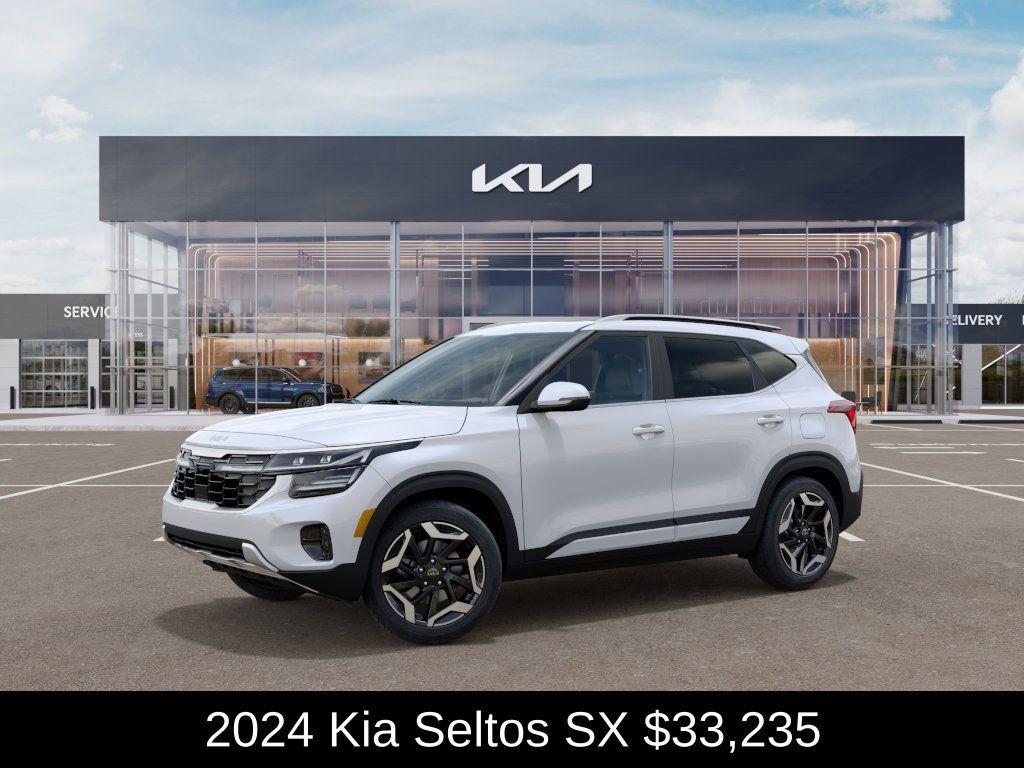 new 2024 Kia Seltos car, priced at $33,235
