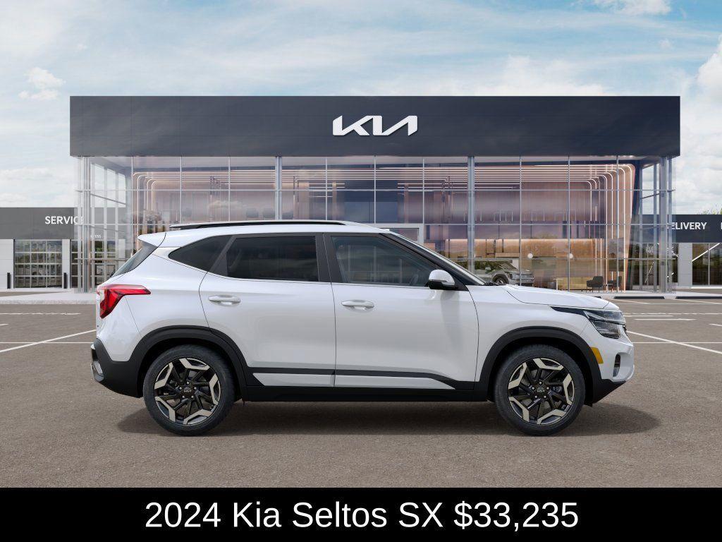 new 2024 Kia Seltos car, priced at $33,235