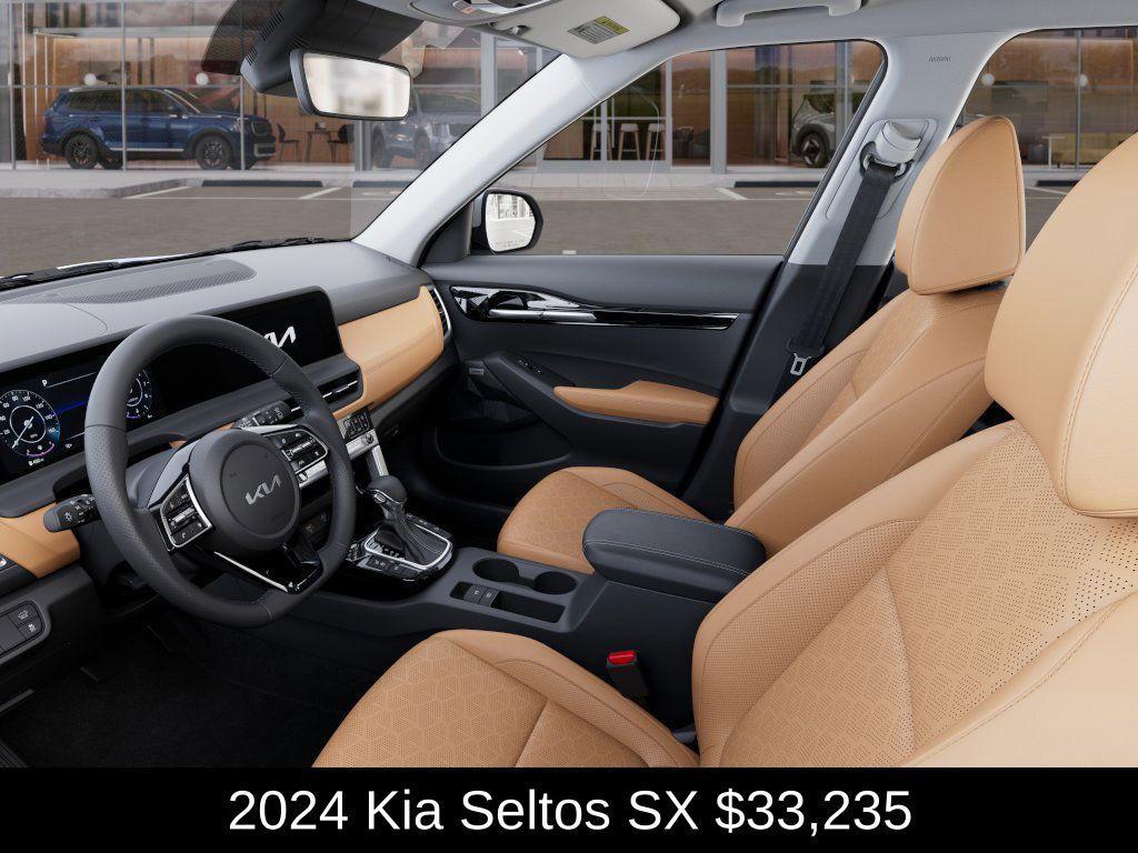 new 2024 Kia Seltos car, priced at $33,235