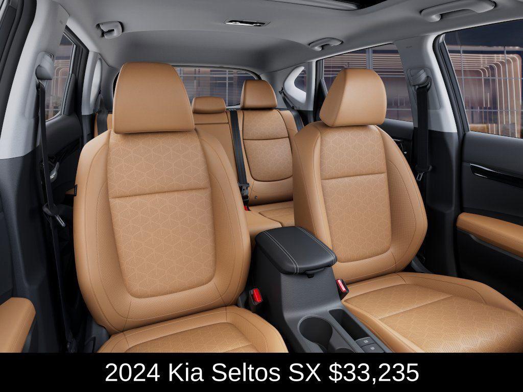 new 2024 Kia Seltos car, priced at $33,235