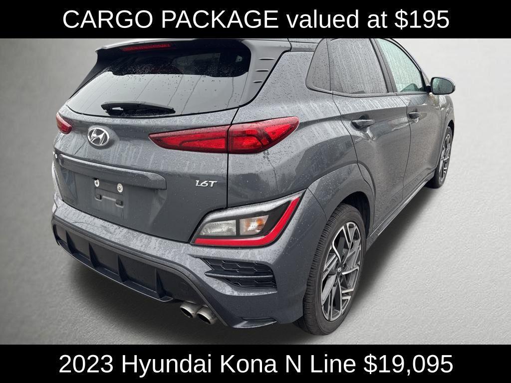 used 2023 Hyundai Kona car, priced at $19,095