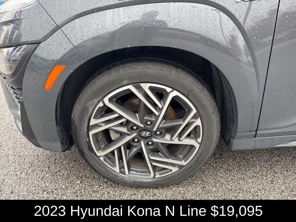 used 2023 Hyundai Kona car, priced at $19,095